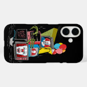 クラシックPennywise TVスタック – 浮動も Case-Mate iPhoneケース (裏面 (横))