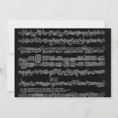 クラシックPiano White Virtual Recital写真 招待状 (裏面)