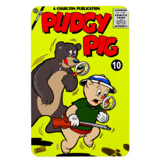 クラシックPUDGY PIGコミックマグネット マグネット