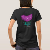 クラシックRett Syndromeロゴtシャツ Tシャツ (裏面)