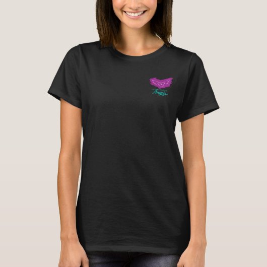 クラシックRett Syndromeロゴtシャツ Tシャツ (正面)