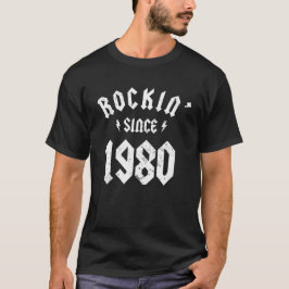 クラシックRock 1980 40th Birthday - Gift for 40 Year Tシャツ