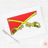 クラシックSabers Rectangleステッカー 長方形シール (封筒)