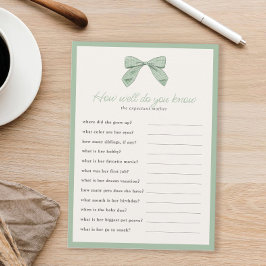 クラシックSage Bowシャワーゲームを知っている 招待状