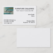 クラシックSanta Feロゴ名刺 名刺 (正面/裏面)