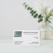 クラシックSanta Feロゴ名刺 名刺 (スタンド正面)