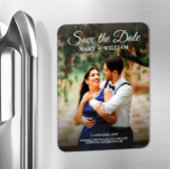 クラシックScriptカスタム Photo Wedding日付の保存 マグネット