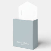 クラシックScript Blueの結婚Thank You Fever Box フェイバーボックス (オープン)