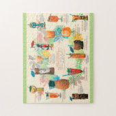 クラシックTikiメニュー ジグソーパズル (縦)