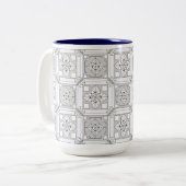 クラシックTIN天井パターンマグ ツートーンマグカップ (正面左)