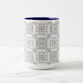 クラシックTIN天井パターンマグ ツートーンマグカップ (中央)