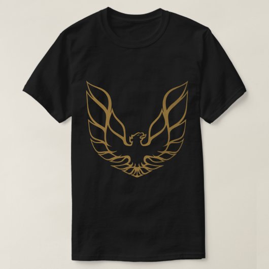 クラシックTrans Amロゴ金ゴールドクラシックTシャツ Tシャツ (デザイン正面)