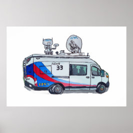 クラシックTVニュースバン ポスター