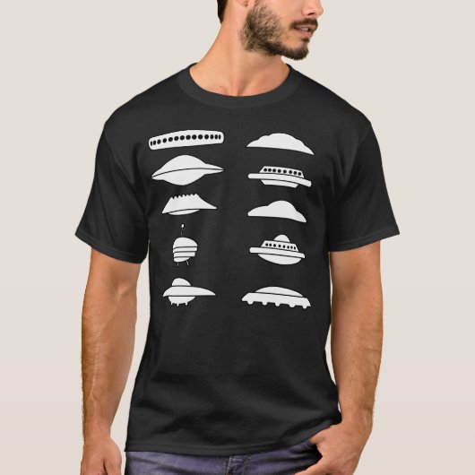 クラシックUfo図形 Tシャツ (正面)