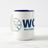 クラシックWCCAマグカップ ツートーンマグカップ (正面左)