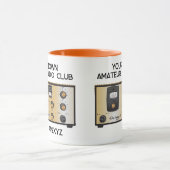 クラシックWRL銀河系300無線送受信機 マグカップ (中央)