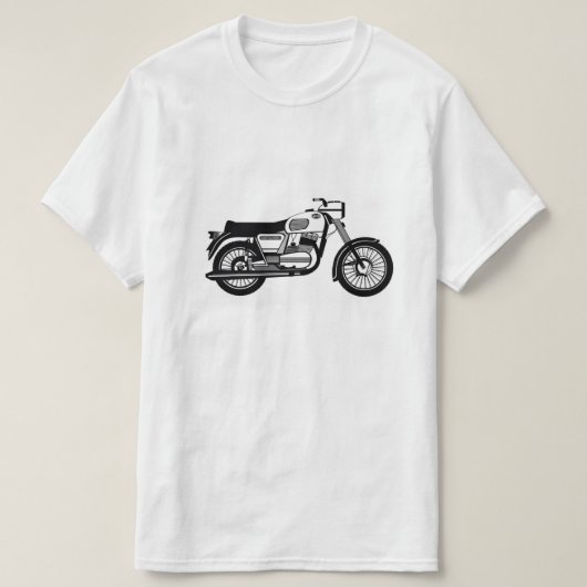 クラシックYEZDI 350 Tシャツ (デザイン正面)