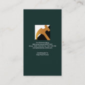 クラシモダンー金ゴールドルーフホームハンドマン 名刺 (裏面)