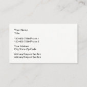 クラシモダンー2面 名刺 (裏面)