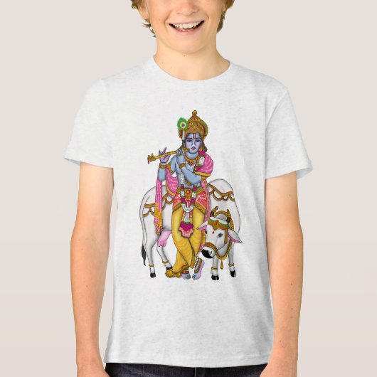 クラシュナ卿Tシャツ トライブレンドＴシャツ (正面)