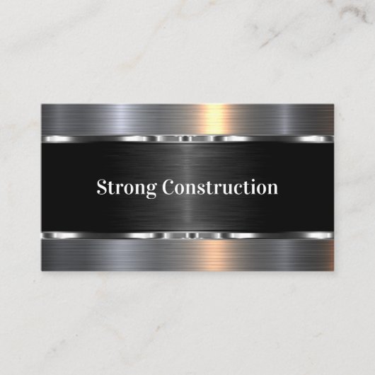 クラシーなグライジー美しいファッション名刺 名刺 (正面)