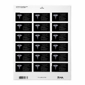 クラシーなメディカルカドゥセスシルバーオンブラック ラベル (フルシート)