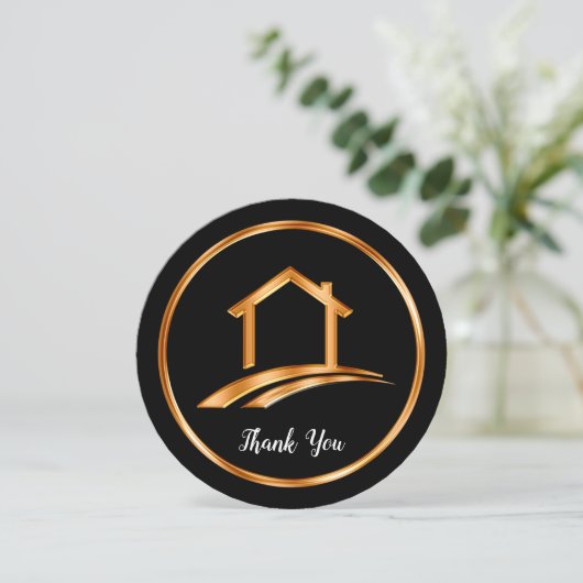 クラシーな不動産仲介業者紹介サンキューカード サンキューカード (スタンド正面)