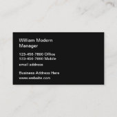 クラシーな建築新しい名刺テンプレート 名刺 (裏面)