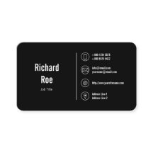 クラシーな黒のビジネスアイコンロゴ