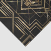 クラシーアールデコギャツビー1920のデザインティッシュペーパー 薄葉紙 (詳細)