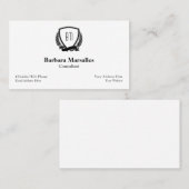 クラシーエグゼクティブモノグラムスタイル 名刺 (正面/裏面)