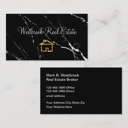 クラシーエステ実在ートハウスシンボルデザイン 名刺 (正面/裏面)