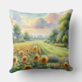 クラシーカントリーコテージフローラアー絵を描ト アウトドアクッション (裏面)