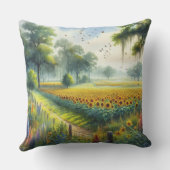 クラシーカントリーコテージフローラアー絵を描ト アウトドアクッション (裏面)