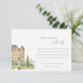 クラシーガーデンシャトーウォーターカラー結婚ズ詳細 エンクロージャーカード (スタンド正面)