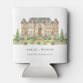 クラシーガーデンシャトーマナーウォーターカラー結婚ズ 缶クーラー (裏面)