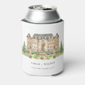クラシーガーデンシャトーマナーウォーターカラー結婚ズ 缶クーラー (缶裏面)