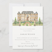 クラシーガーデンシャトーマナーブライダルシャワー招待状 サンキューカード (正面)