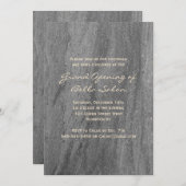 クラシーグランドオープン招待状 招待状 (正面/裏面)