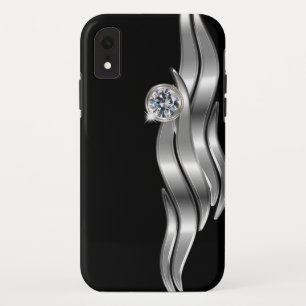 クラシーグリッジジュきらきら光るエルスタイル iPhone XRケース