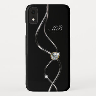 クラシーグリッジーレデきらきら光るィーズモノグラム iPhone XRケース