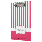 クラシーケイエンヌストライプ | DIY文字 クリップボード (左)