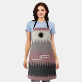 クラシーサウスウエスアドビスタイルモザイクサンエプロン エプロン (着用した状態)