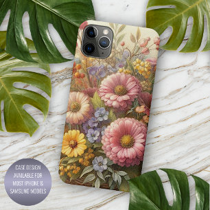 クラシーシックアンティークフローラファインアートイラストレーション iPhone 11 PRO MAXケース
