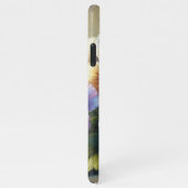 クラシーシックパンジーファインアートボタニッ絵を描クス iPhoneケース (右側)