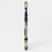 クラシーシックパンジーファインアートボタニッ絵を描クス iPhoneケース (左側)