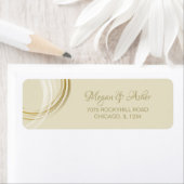 クラシーバニラウィズ金ゴールドリングや輪 ラベル (インサイチュ)