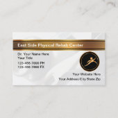 クラシーフィジカルセラピーレハブビジネスカード 名刺 (正面)