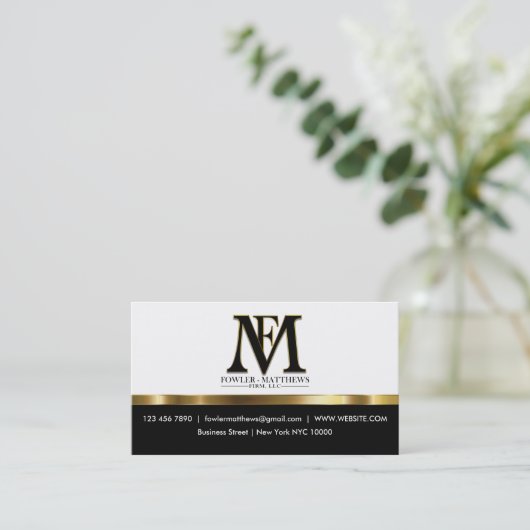 クラシーフォウラー弁護士名刺 名刺 (スタンド正面)