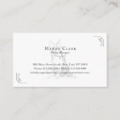 クラシーブティックスタイルペットサロン縁どコリードッグ 名刺 (裏面)